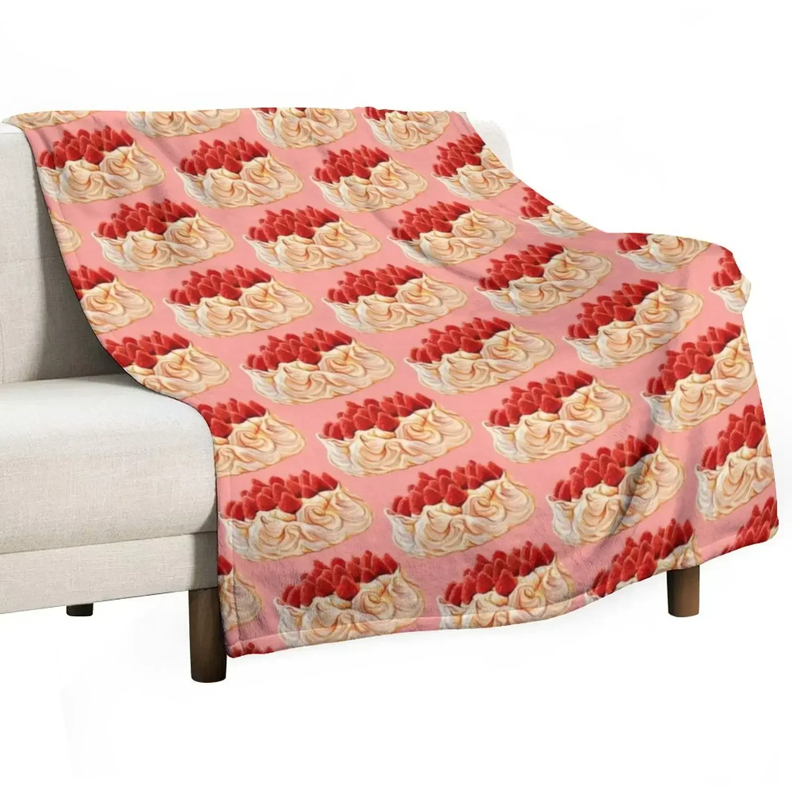 

Pavlova Pattern Throw Blanket Decorative Beds Thermal Blankets