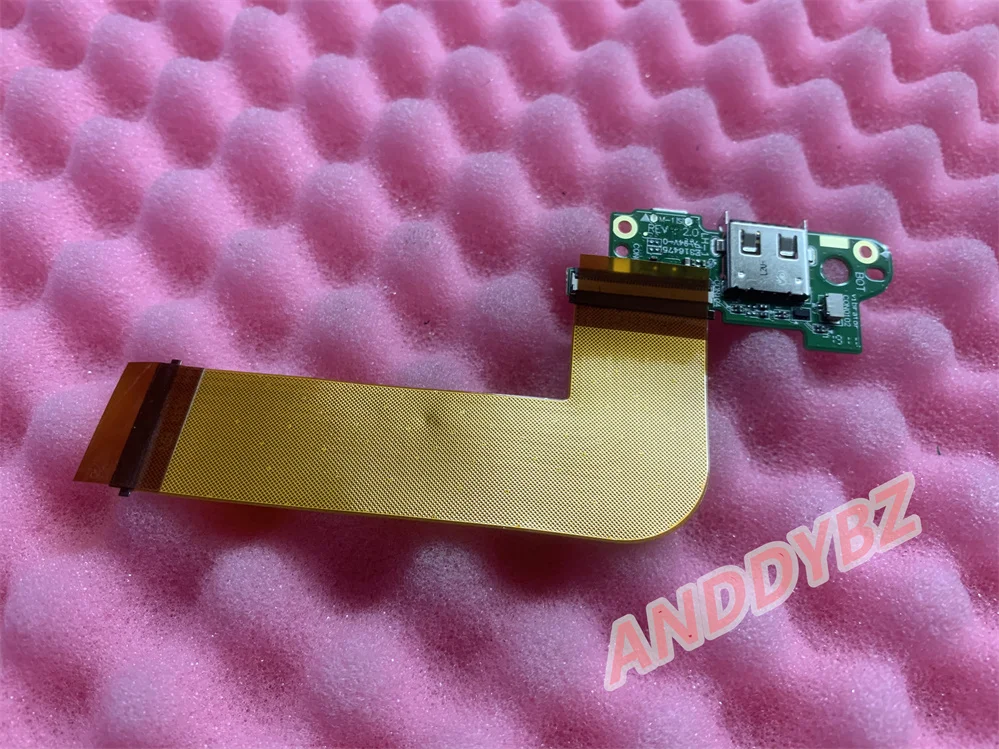 

Used Genuine new For Dell Venue 11 pro 5130 USB charger board MLD-DB-USB 08M15C 08M15C WITH CABLE Tested Fast Shipping