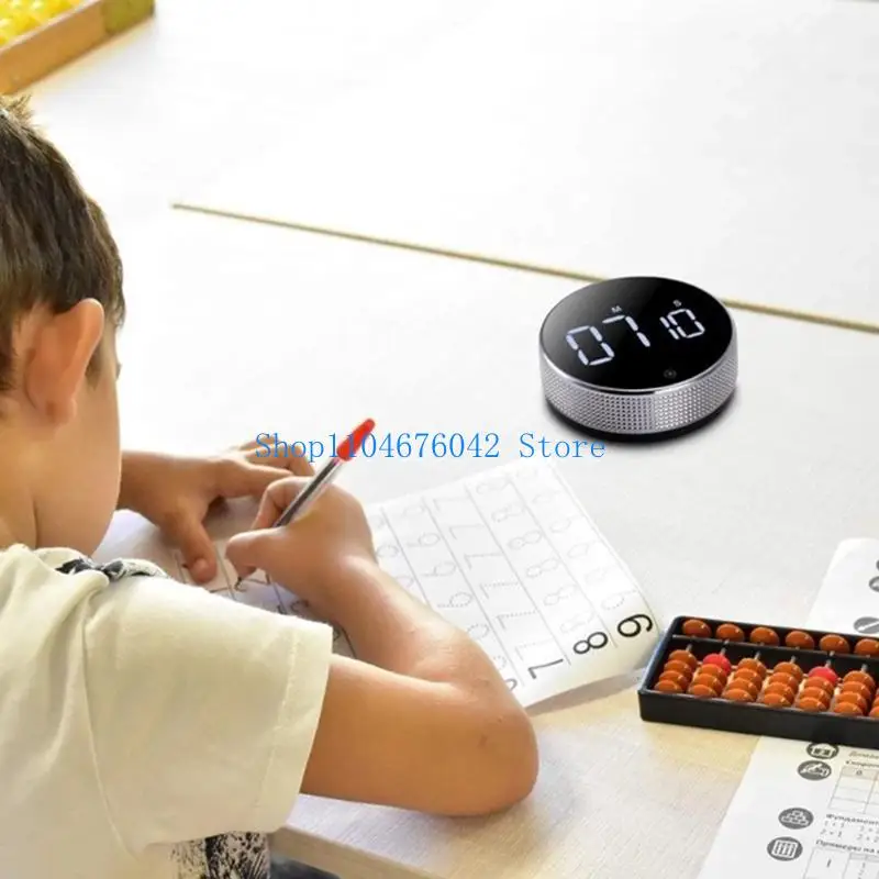 5asd 3-Level Volume Quiet Egg Timer for Children and The Elderly Loud Alarm Magnetism
