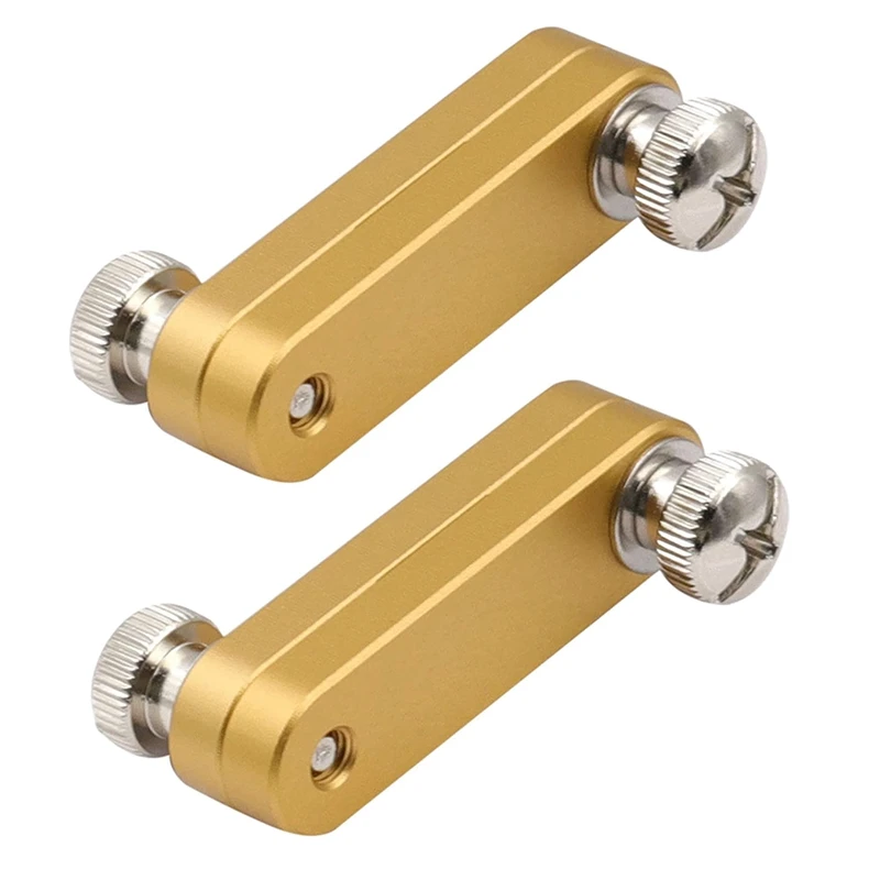 2Pcs Center Scriber Marking Tool Stainless Steel Ruler Positioning Block Scale Woodworking Tools