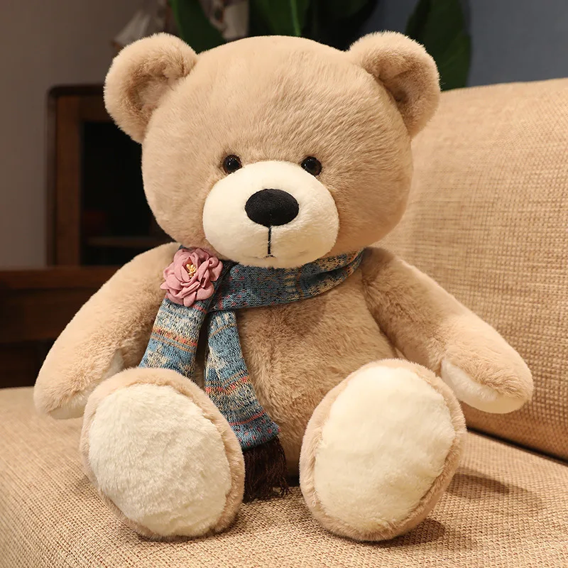 35/50/60CM Nette Klassische Teddybär Plüsch Spielzeug Kawaii Fliege Bär Plushie Kissen Gefüllte Weiche Puppen für Kinder Mädchen Liebhaber Geschenke – Detail 34