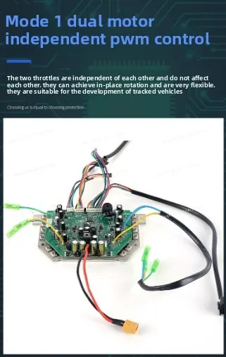 

36V Sensored FOC Dual Drive Hub Motor Controller for Electric Go Kart High Torque Speed Controller