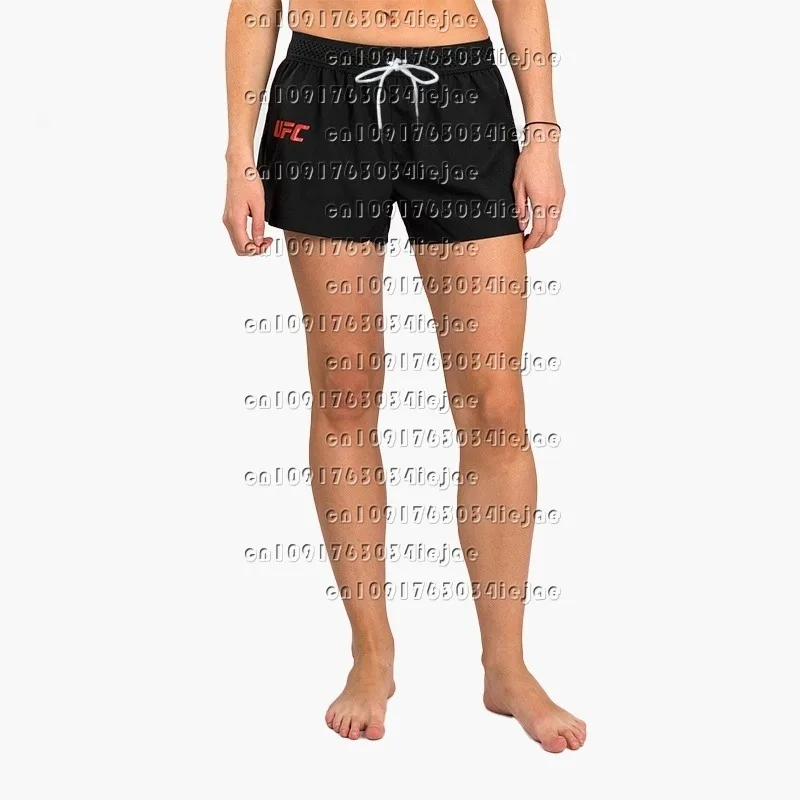 

UFC women's Mesh 3D Print Fitness Shorts Training Boxing Shorts Fighting Battle Jogging Summer Borad Pants