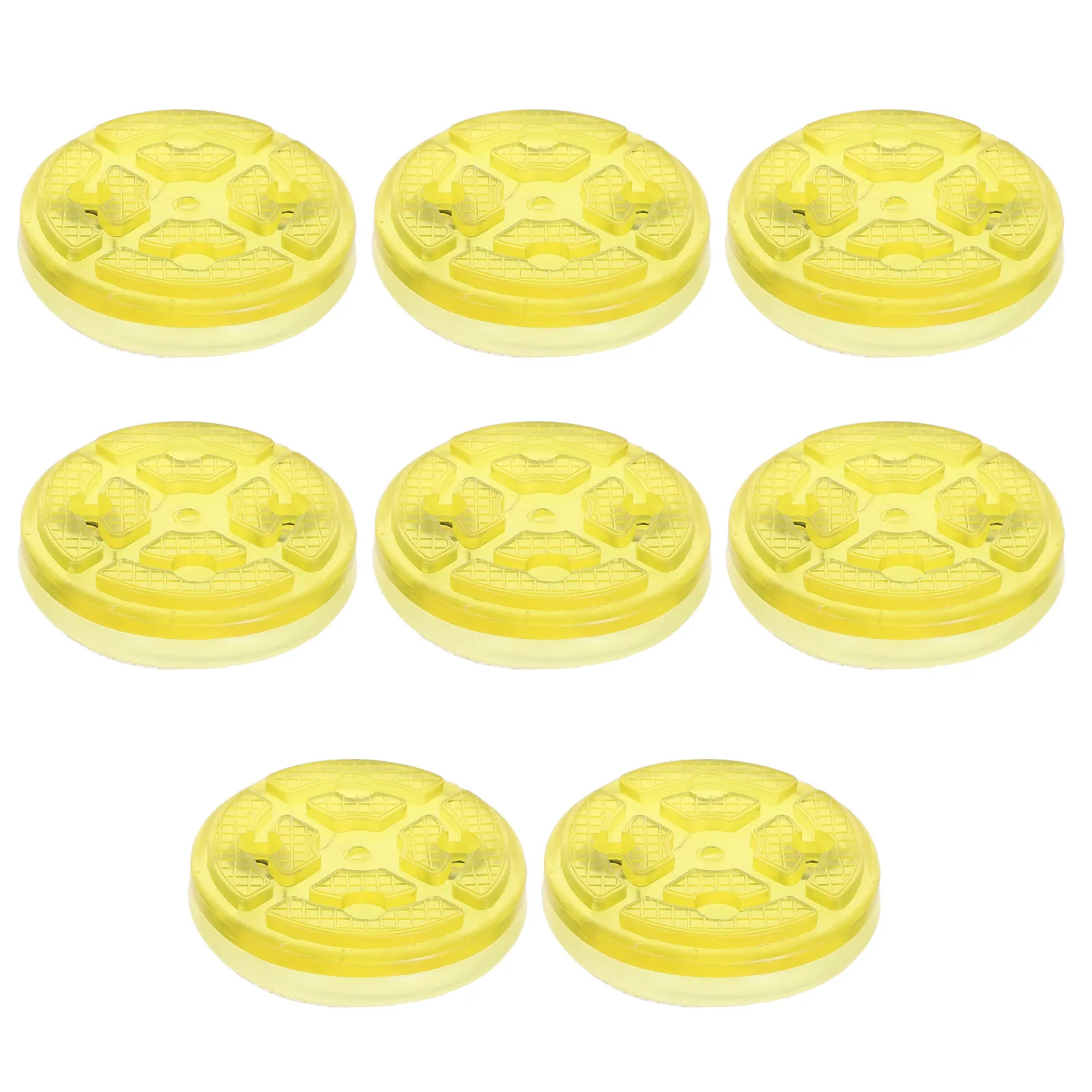 

8Pcs Car Lift Pads Solid Rubber Heavy Duty Anti-Skid Block Spacer 3.94 Auto Jack Mats for Vehicle Lifting Garage Floor