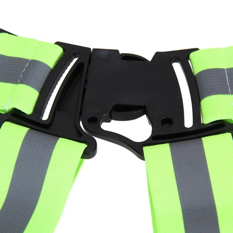 Reflective Vest for Workers Adjustable Harness Reflect Light Vest Belt for Night Riding Jogging Reflective Vests Roadway Safety