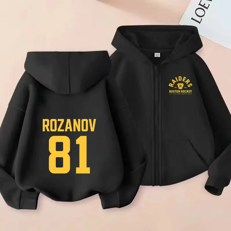 

Llya Rozanov 81 Heated Rivalry TV Kids Clothes Spring Autumn Boys Girls Long Sleeve Hoodie Sweatshirt Children Outfit