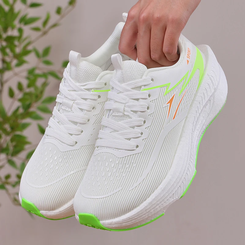 Marathon Running Shoes Men Casual Carbon Board Sports Breathable Lightweight Women's Comfortable Athletic Antiship Sneakers New