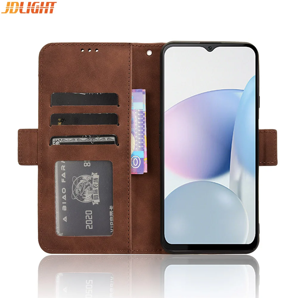 Wallet Cases For Cubot Note 50 Case Magnetic Closure Book Flip Cover Leather Card Holder Mobile Phone Bags