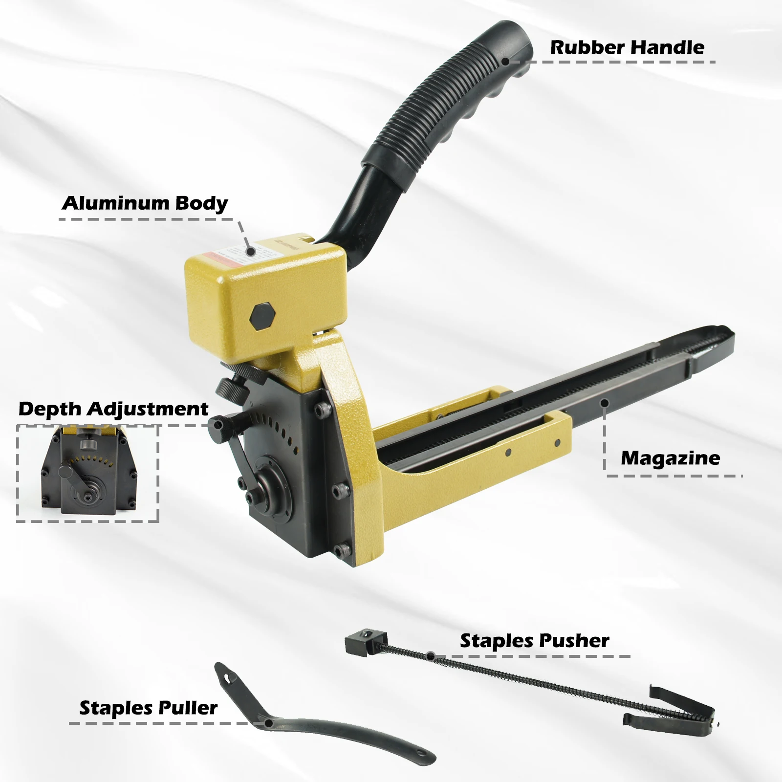 HB3518 16 Gague Manual Carton Closing Stapler 34.7mm(1 3/8