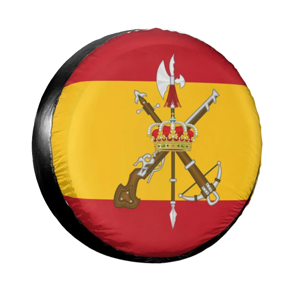 Legion Espanola Flag Coat Of Arms Spare Tire Cover for Suzuki Spanish Legion Legi N Espa Ola Car Wheel Protectors Accessories