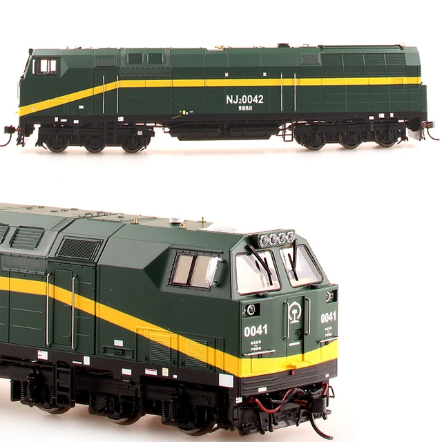 Train Model HO1/87 Qinghai-Tibet NJ2 Diesel Locomotive White Green 4 Car  Number Collectible Gift Toy Model - AliExpress