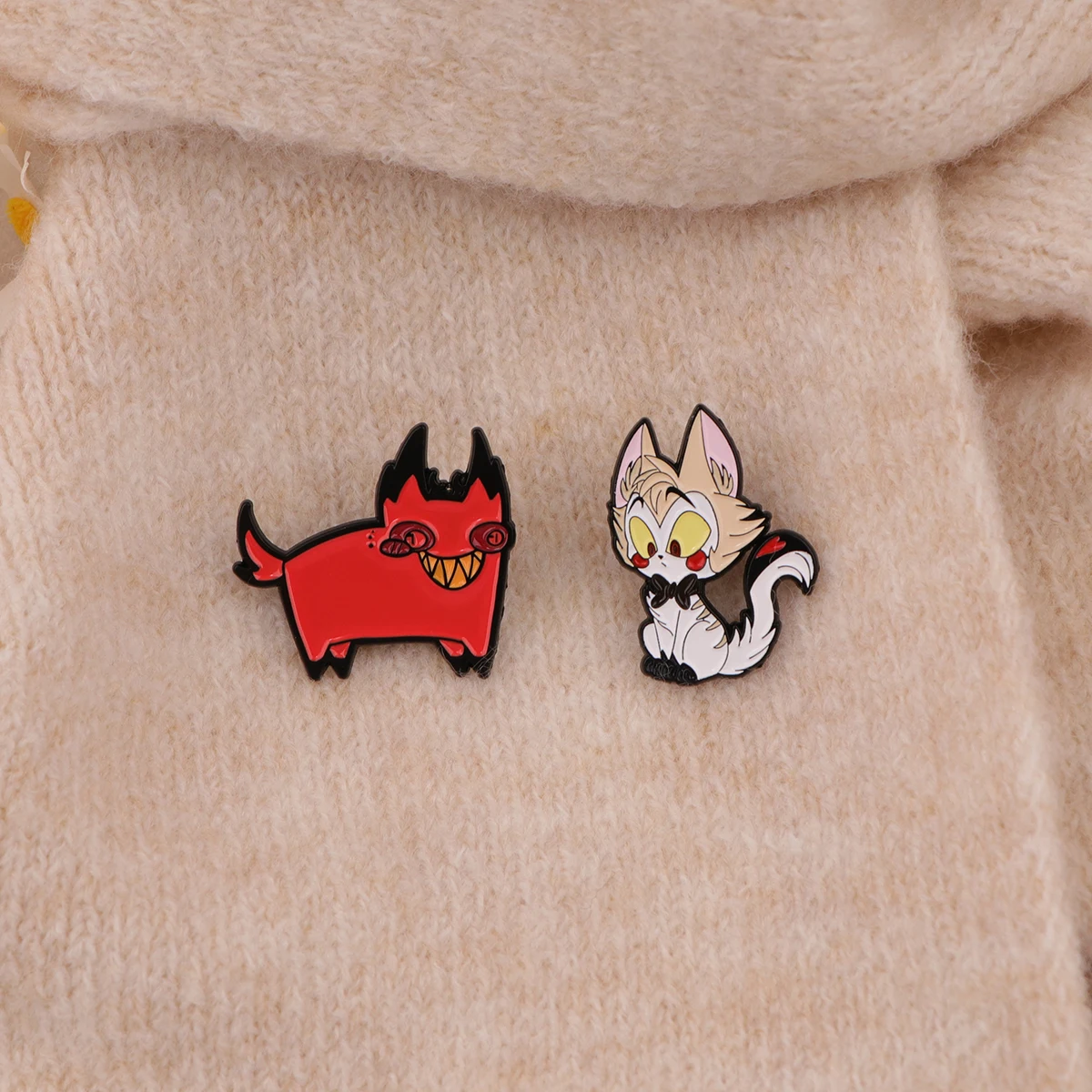 Funny Dog Enamel Pins Cartoon Cat Brooches for Women Men Lapel Pin Backpack Bags Badges Kids Gifts Fashion Jewelry