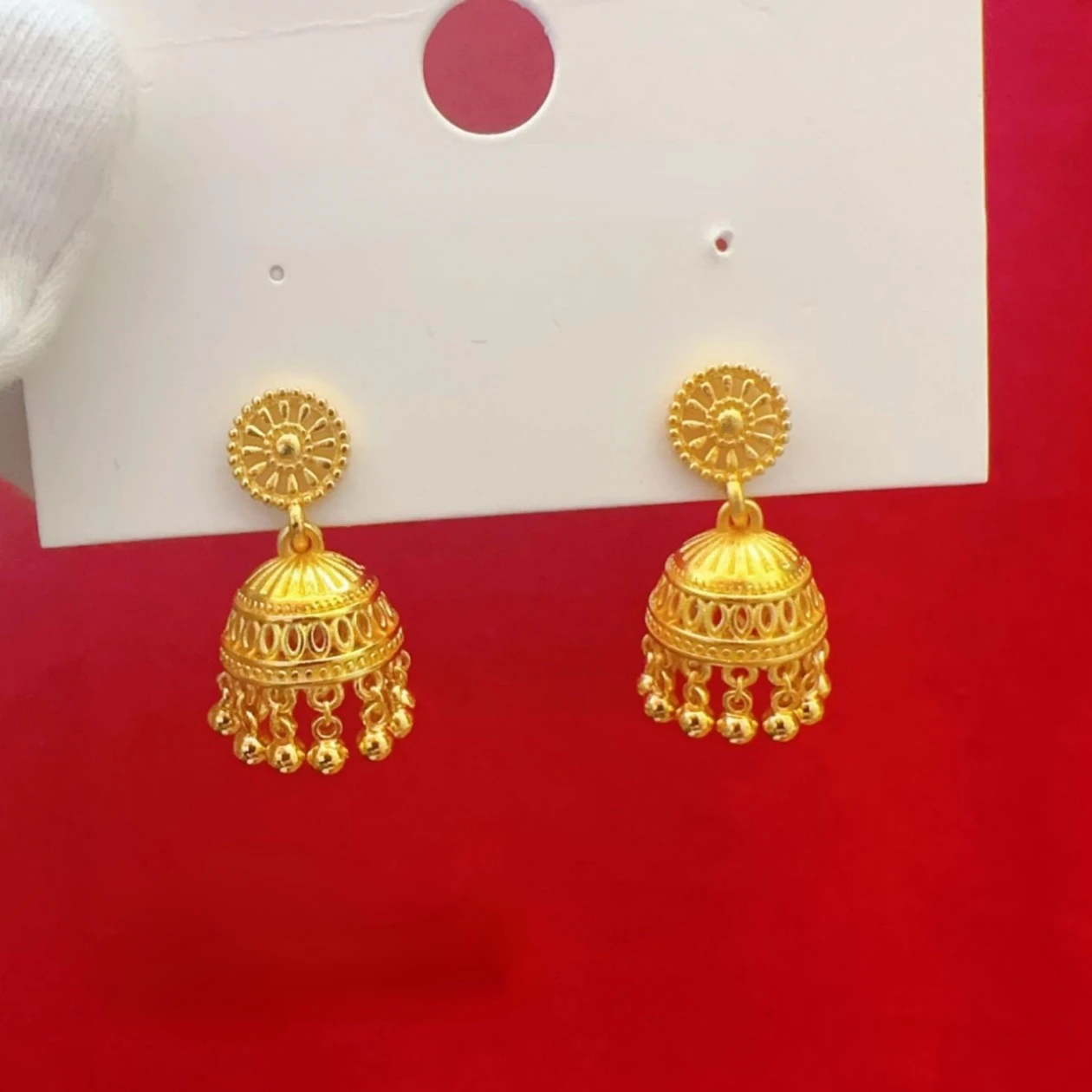 Genuine 18 K Gold Long Tassel Drop Bohemian Girl Tassel Earrings for Women for Ball Birthday Wedding Engagement Jewelry Gifts