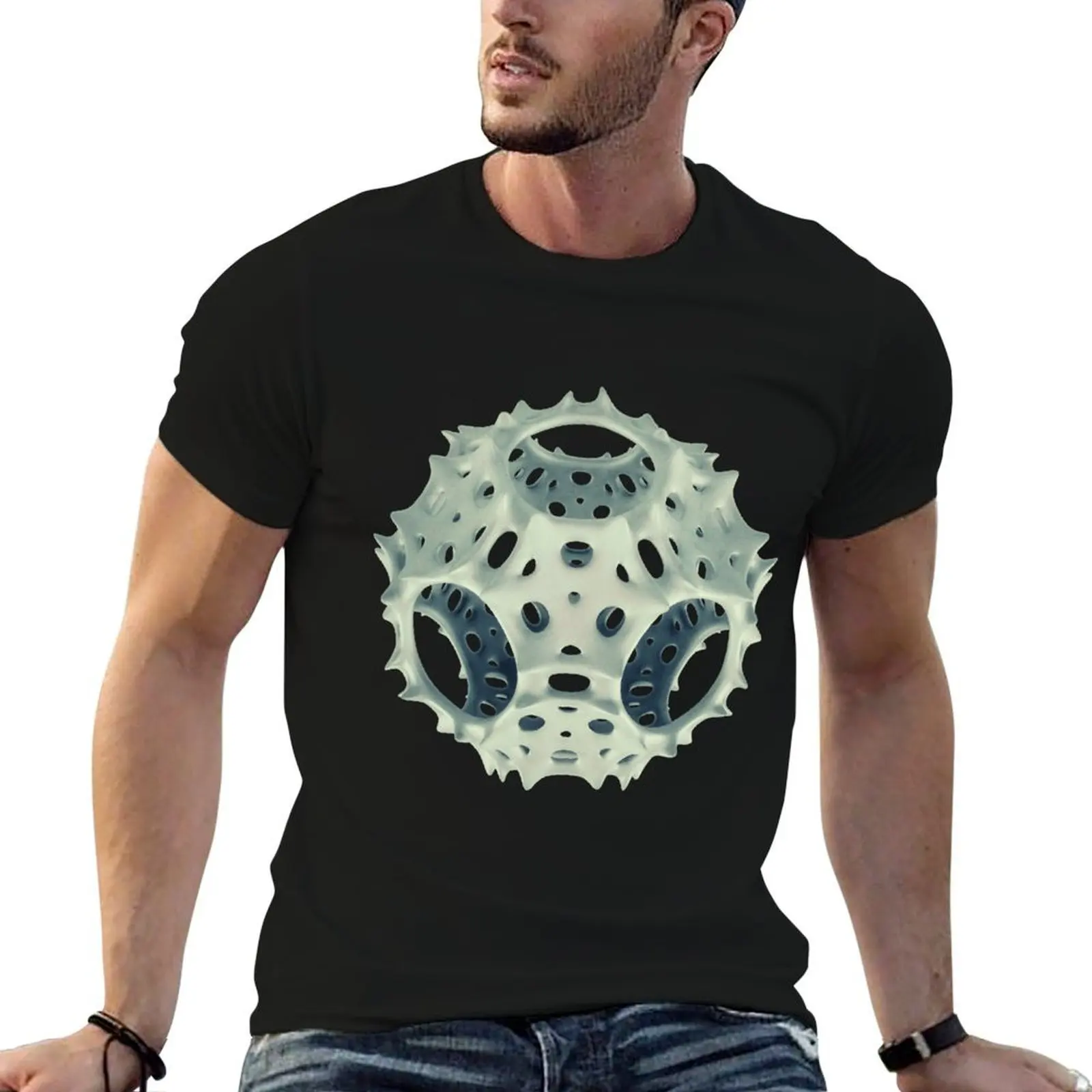 

Icosahedron Bloom T-Shirt man t shirt luxury man graphic t shirt anime tshirt T-shirt