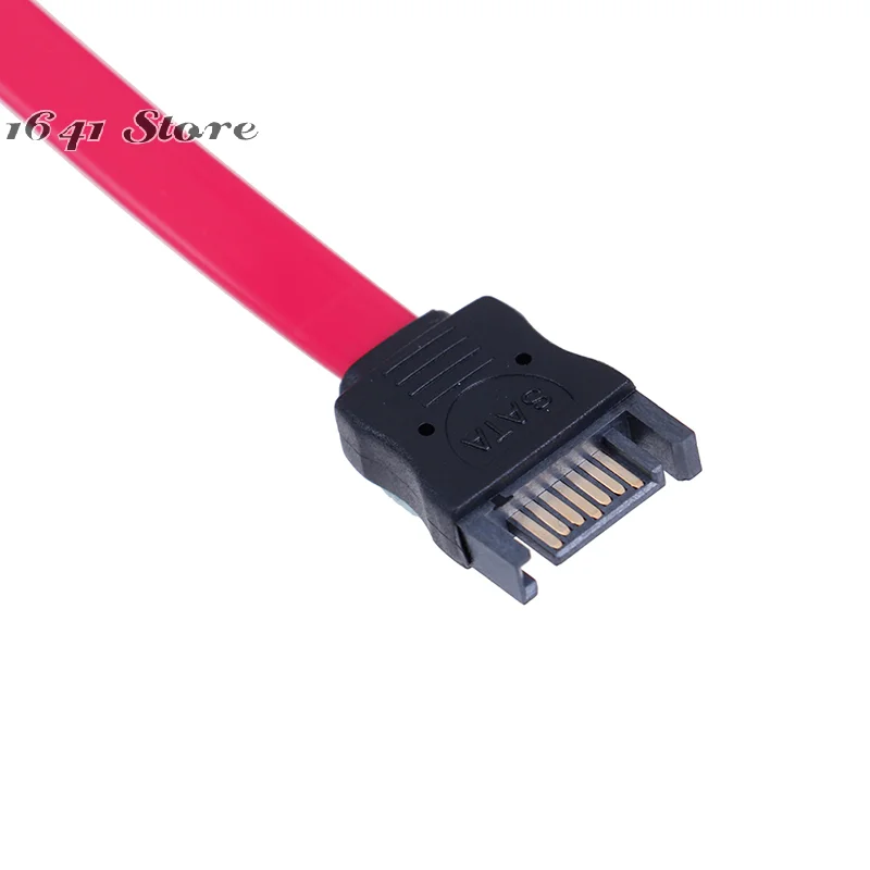 （NEW）High speed SATA 7pin male to female M/F extension HDD connector sync data cable