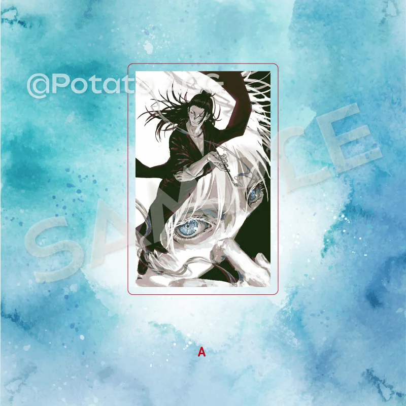 Anime Jujutsu Kaisen Satoru Gojo	Geto Suguru Cosplay Transparent Acrylic Card Printed on Both Sides Delicacy Photograph Decorate