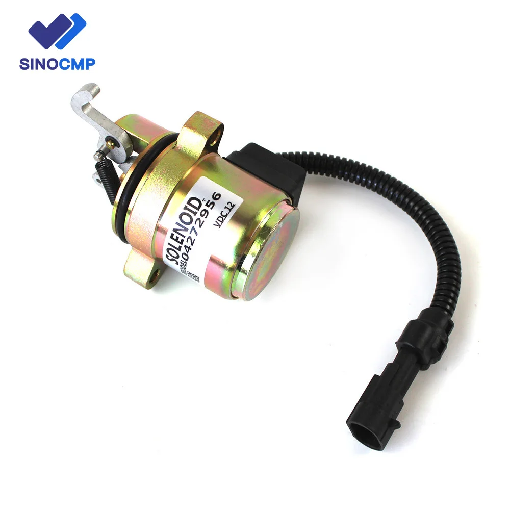 Fuel Shutdown Shut Off Solenoid Valve 04272956 04287583 6686715 For Deutz F2L2011 BF3L201 BF4L2011 D3L2011 F3L2011 Engine