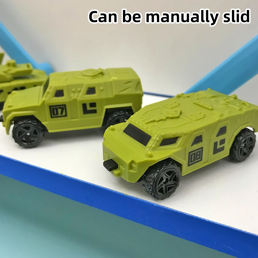 Armed Car Set Children\'s Toy Tank Boy Armored Car Aircraft Model Vehicle Toy Car Birthday Gift