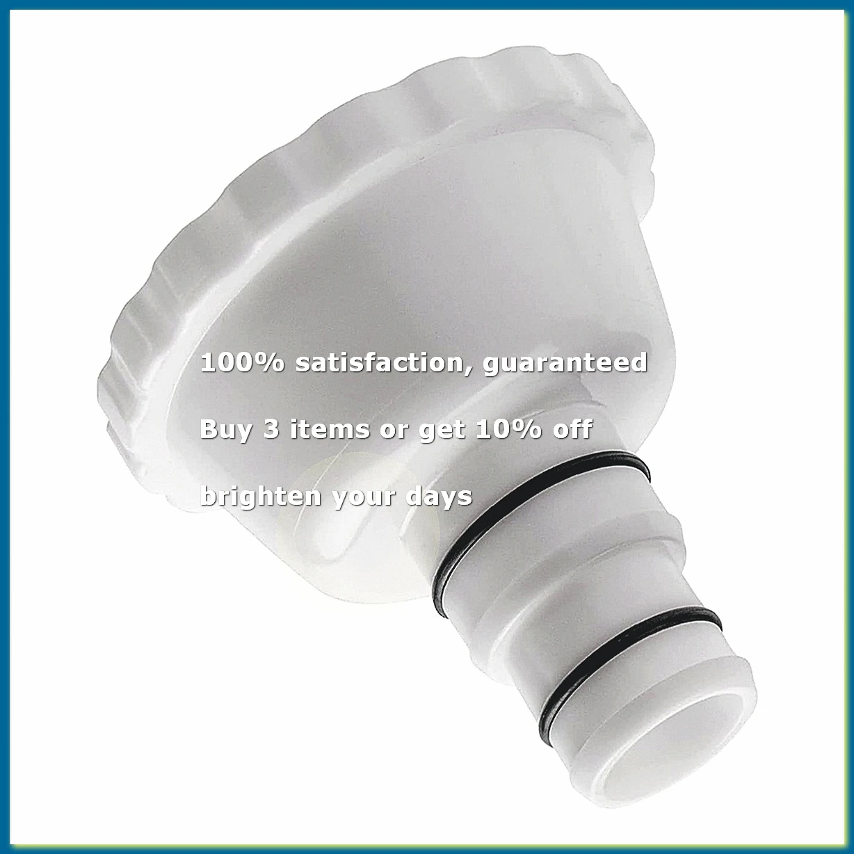 Vacuum Adapter RP RX Skimmer Attachment for 1.5 Inch 1.25 Inch Hose Connection Above Ground Pools