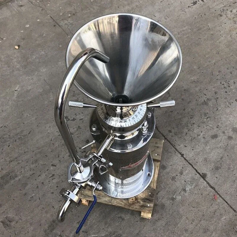 JML50 Colloid Mill Sesame Peanut Butter Soybean Grinding Machine Coating Grinder Commercial Food Processor