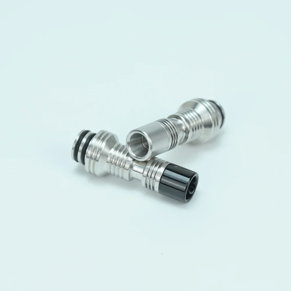 510 Drip Tip - Wolfcoolvape Design MTL for RDA/RTA/RDTA Atomizers 316 Stainless Steel Resin