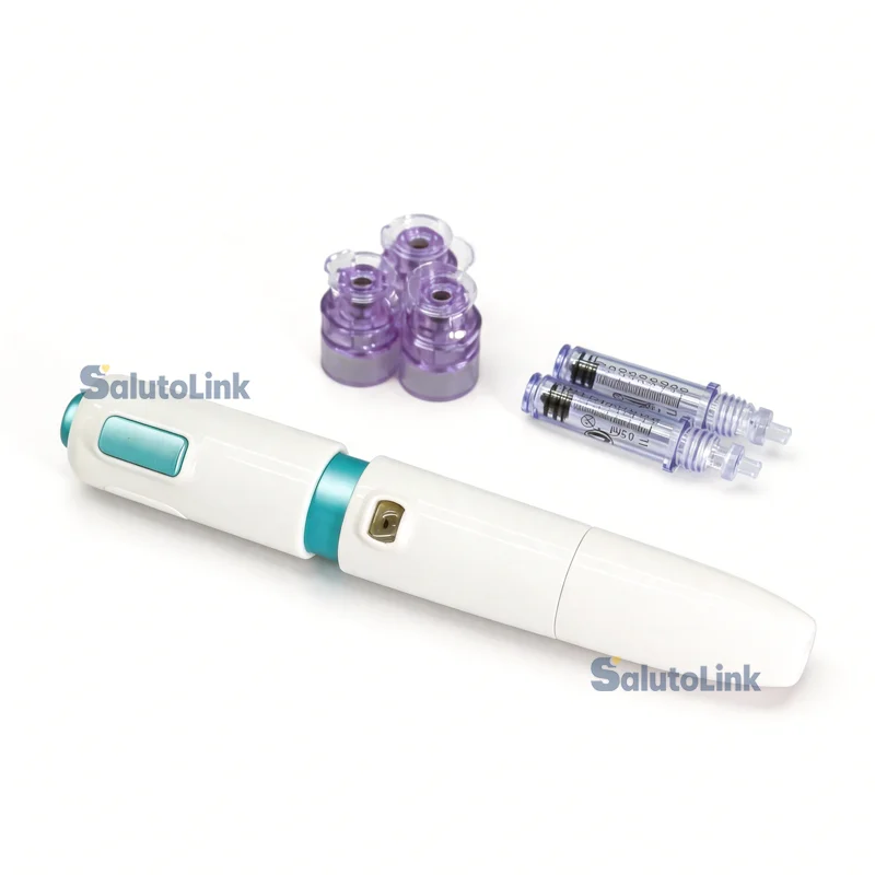 Needle Free Painless Insulin Injection Pen Diffuse Drug Delivery System Diabetes Care Tool Beauty Injections