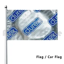 Condom Face Outdoor Decor Flag Car Flag Condom Sex Ed Laytex