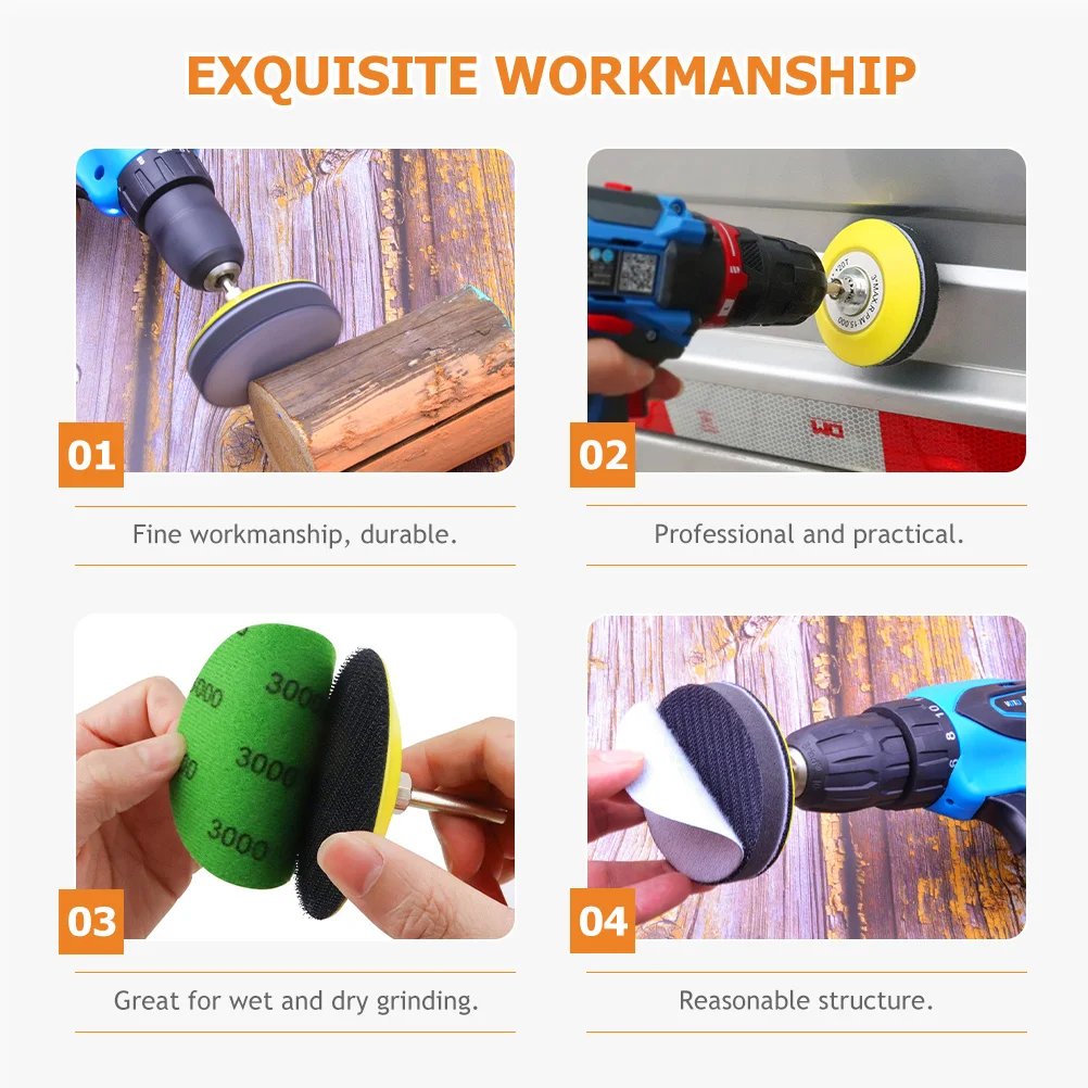 Zestaw trwałych, elastycznych papierów ściernych do szlifowania, papier ścierny samochodowy do polerowania na mokro i na sucho, papier ścierny do szlifowania.