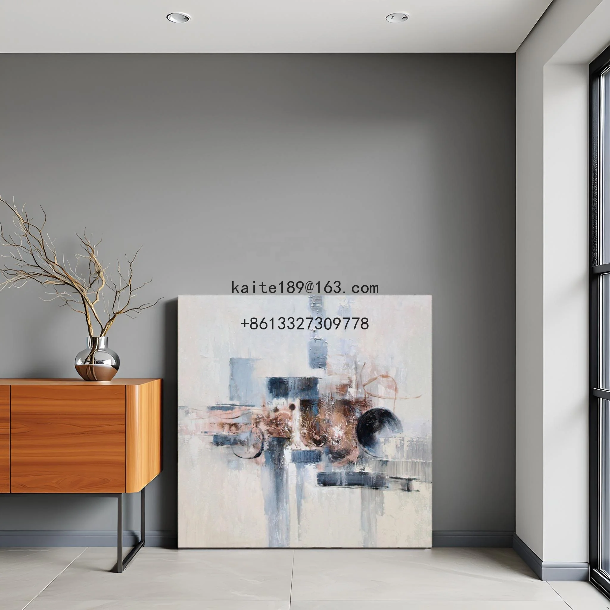 Factory Direct Mural Oil Painting Canvas Abstract Modern Texture Handmade Acrylic Art Subject Still Life