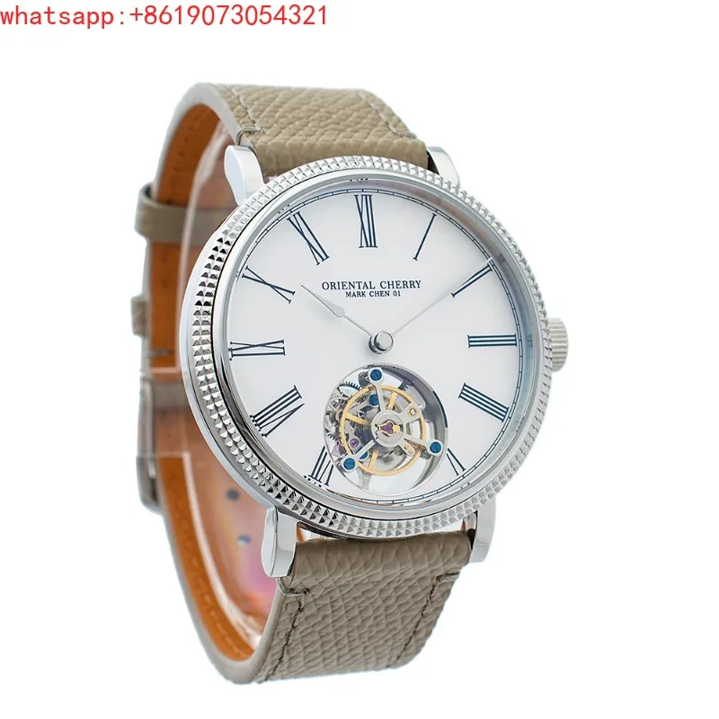 A1998 Since 1989 ORIENTAL CHERRY Paris stud MC01 series CAL.6325 Sakura tourbillon mechanical watch