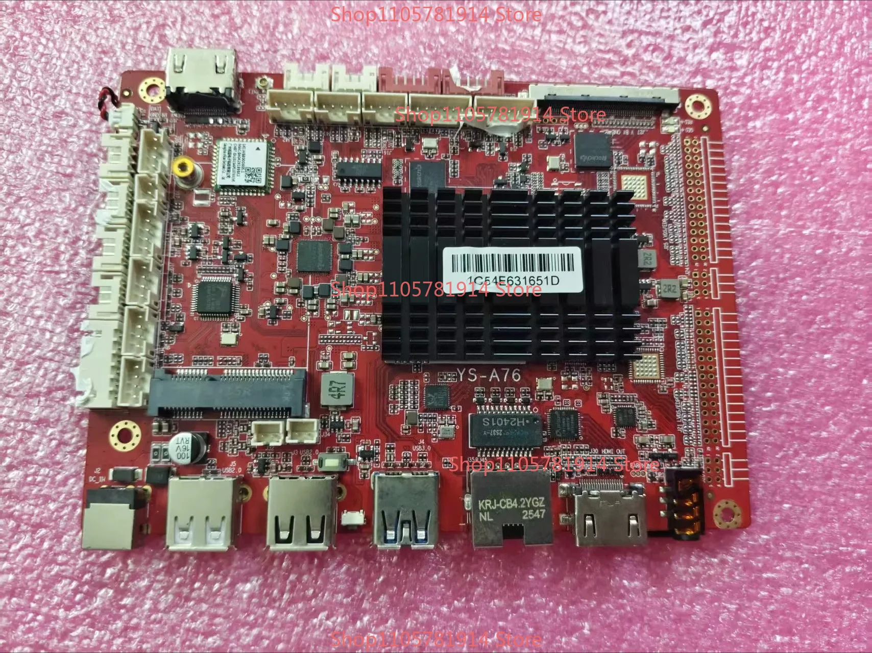 For YS-A76 Main Board 8 + 128G RK3576 Chip, Complete Interface: HDMI, USB, Network Port, SD Card Slot 4K Main Board