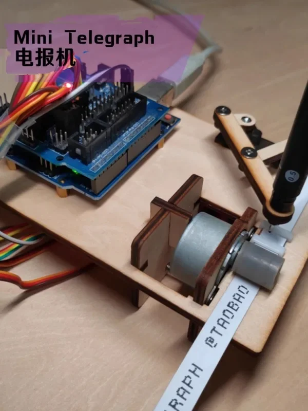 تلغراف صغير مفتوح المصدر صانع البرسيم DIY روبوت الذراع الكتابة روبوت Xiaojian Zhong اعتراف الحب #4