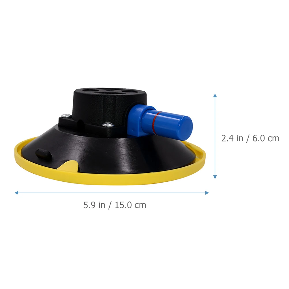 

6 Inch 70kg Vacuum Suction Cup Body Tool M6 Thread Heavy Duty Puller for Auto Dent Removal Camera Mount