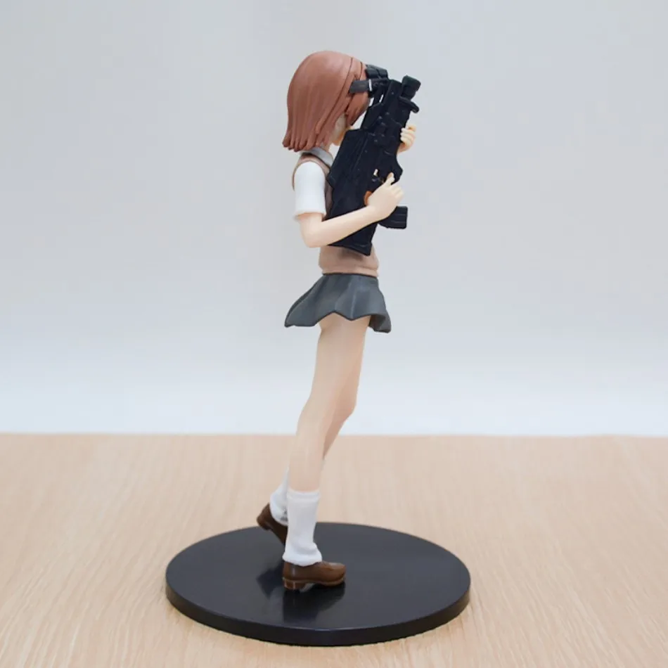 Neue 17 cm Anime einen bestimmten Index magische Misaka Mikoto Railgun Mädchen Anime Figur Actionfiguren PVC Cartoon Anime Modell Spielzeug vorhanden – Detail 7