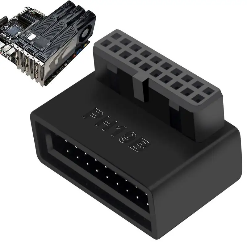 PH19A PH19B USB 3.0 19 Pin convertitore per Computer a 90 gradi convertitore adattatore per scheda madre per Computer Desktop accessori per Computer