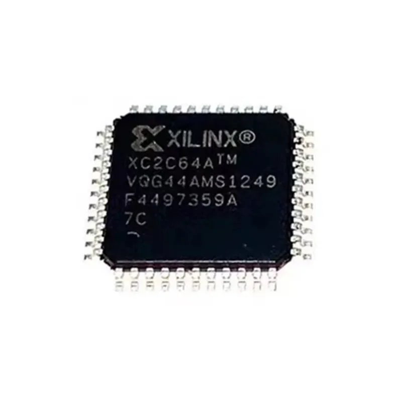 Original Genuine  XC2C64A-7VQG44C/I QFP44 Chip Embedded Microcontroller Chip Electrical Components