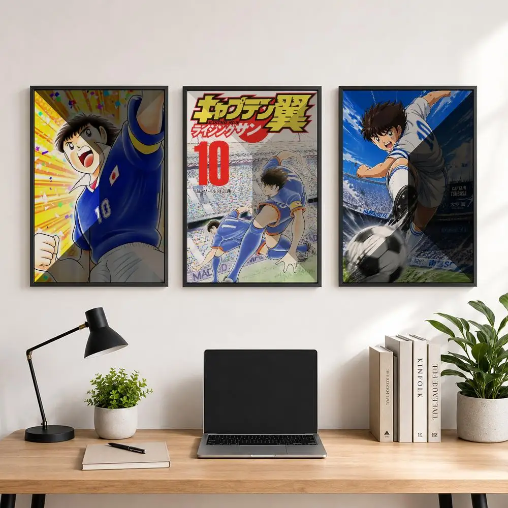 anime Captain Tsubasa Poster Poster, Wall Decor Art Print, Abstract Wall Decor Art Print for Living Room