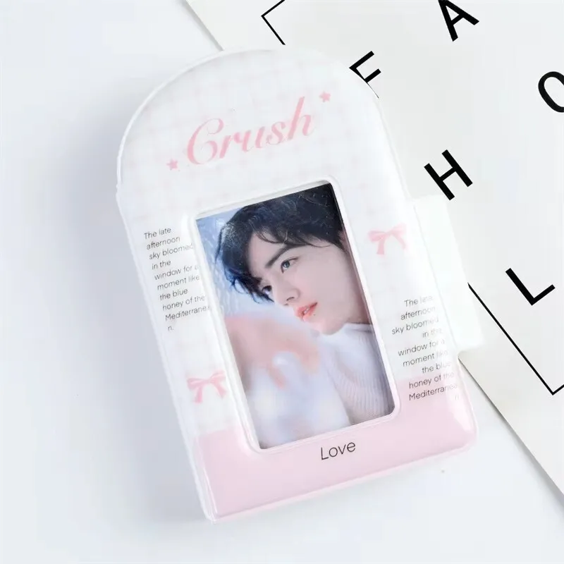Kpop Photo Card Photo Album 32 Card Slots Photo Card Binder Postcard Photocards Holder Collector Cardalbum For Photographs