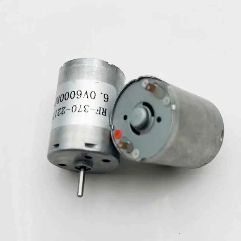 RF-370CA-22170 Micro 370 Motor DC 3V- 6V 6000RPM Mini 24mm Round Electric Motor DIY Hobby Toy Printer Copier Engine