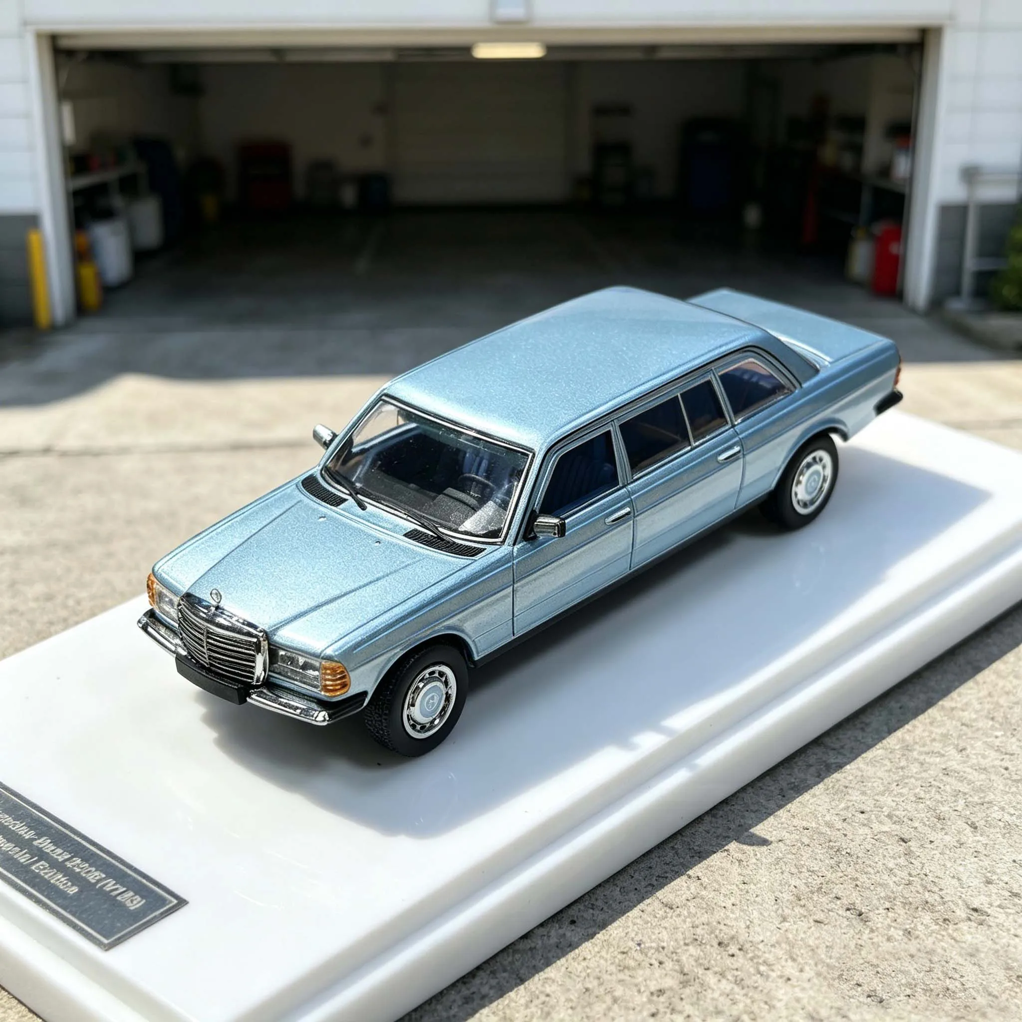 Modelo de Auto de Aleación GOC  V123 Limusina en Colores Blanco, Plateado y Azul Claro, Disponible en Stock, Art...
