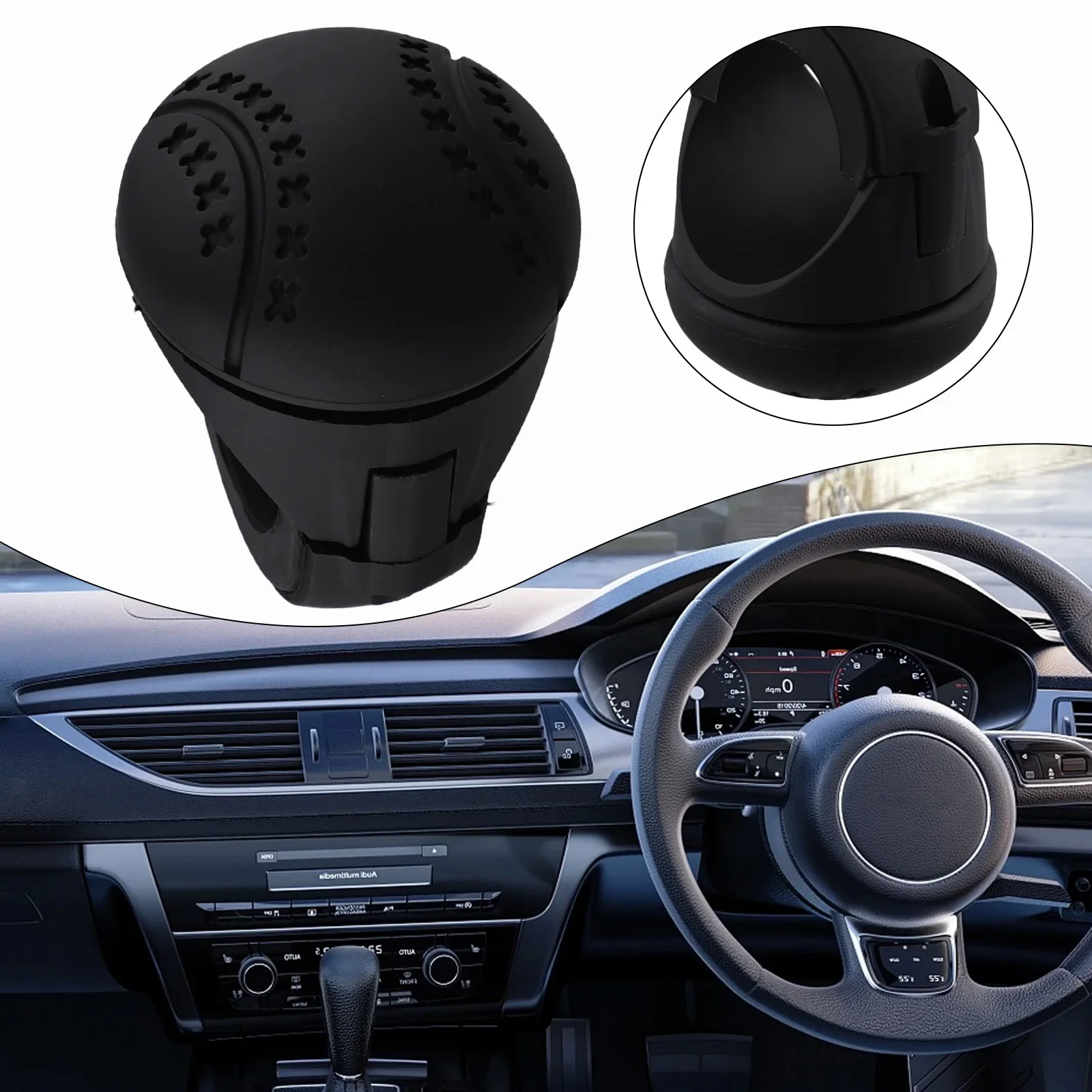 

Car Steering Wheel Aid Handle Booster Ball Spinner Knob Control Convenient Car Trucks Booster Ball Spinner Knob