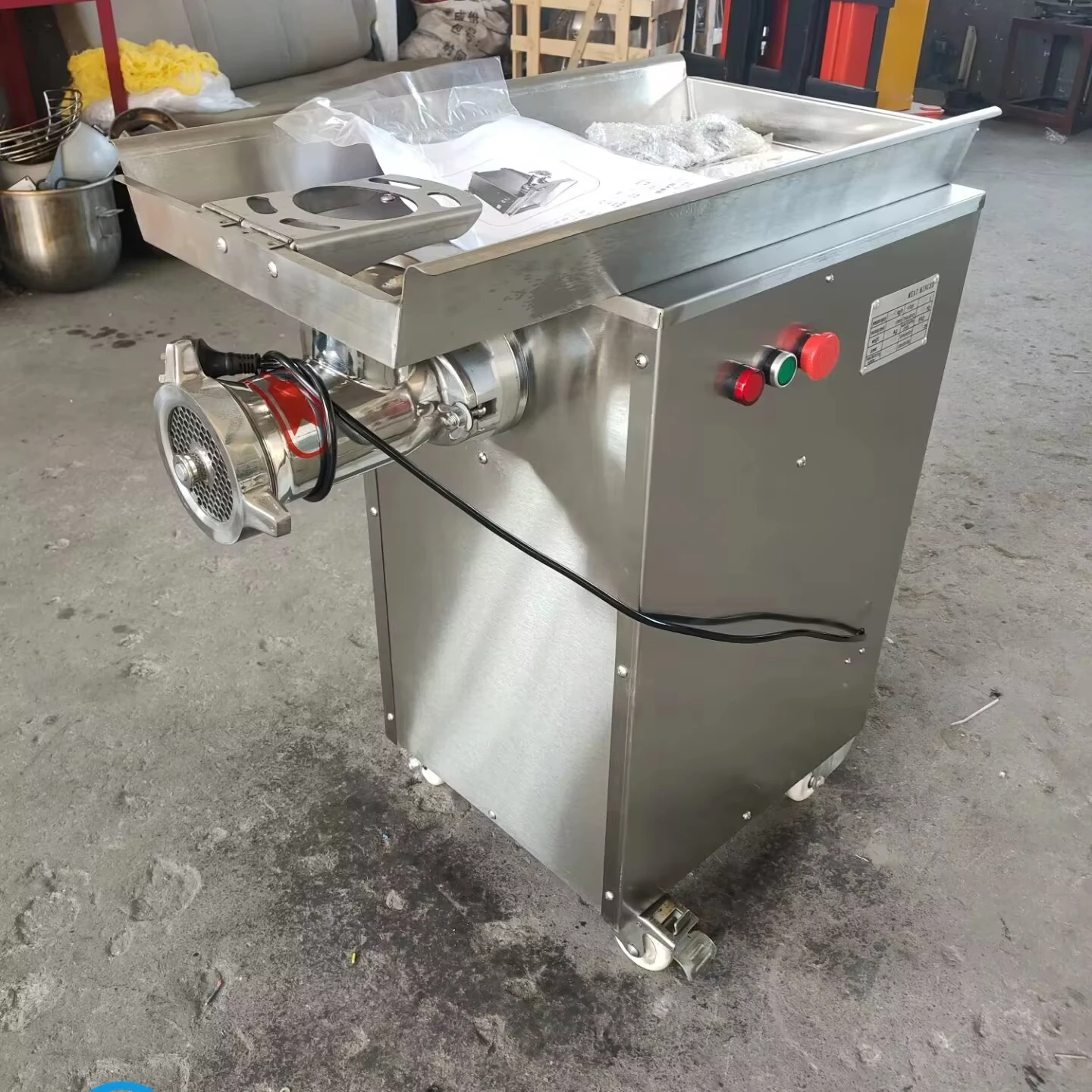 

DJ-32/42 Big Power Commercial Automatic Meat Grinder