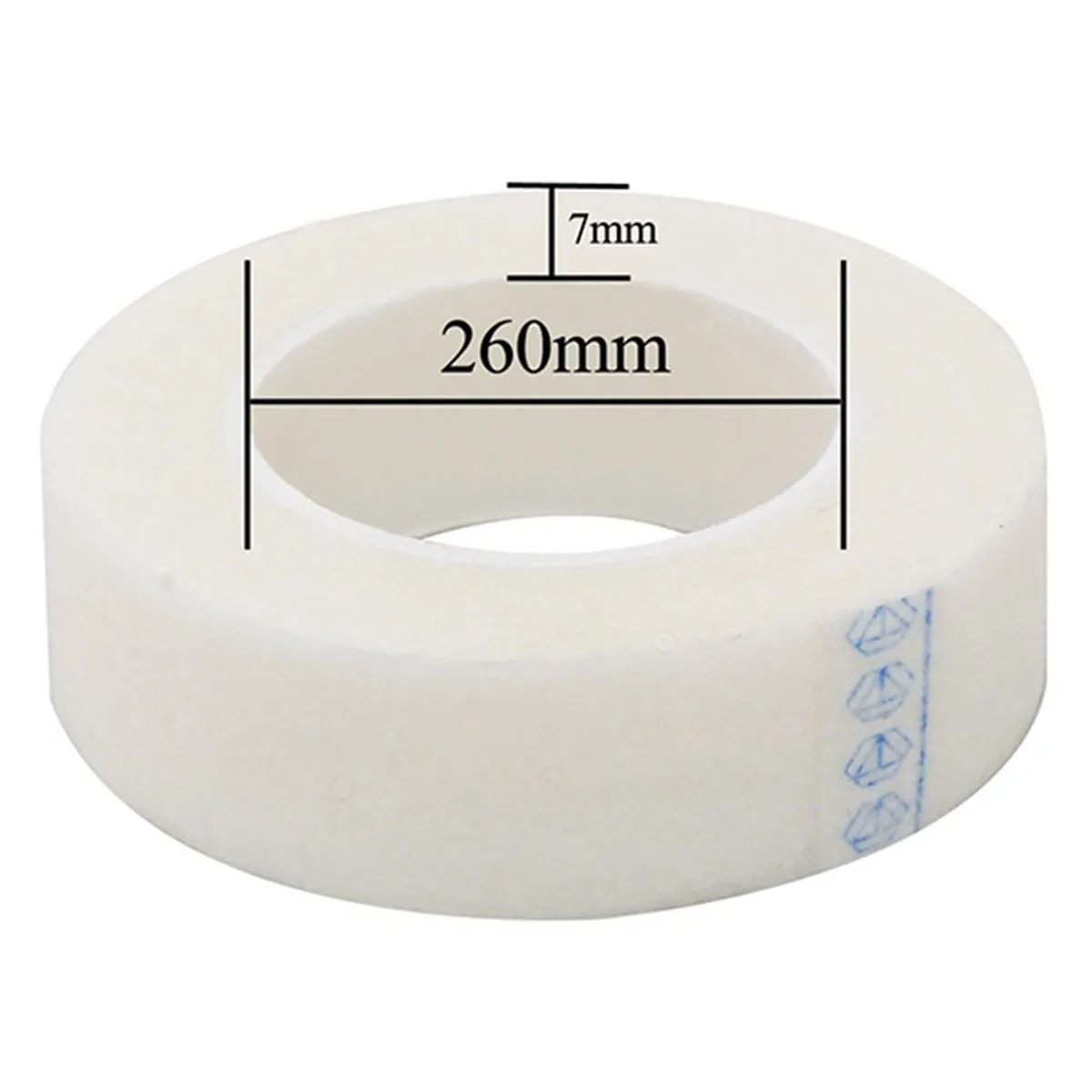 6 rouleaux de ruban d'extension de cils, tissu Non tissé, 125cm x 9m, doux pour la peau, meilleure adhérence que les cils