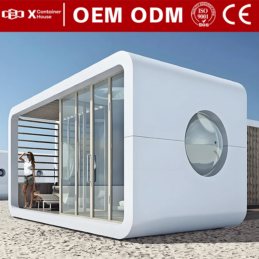 Space Capsule House Modular Residential Prefabricated Houses in Luxury Containers For Country House Apple Capsule Home Housing