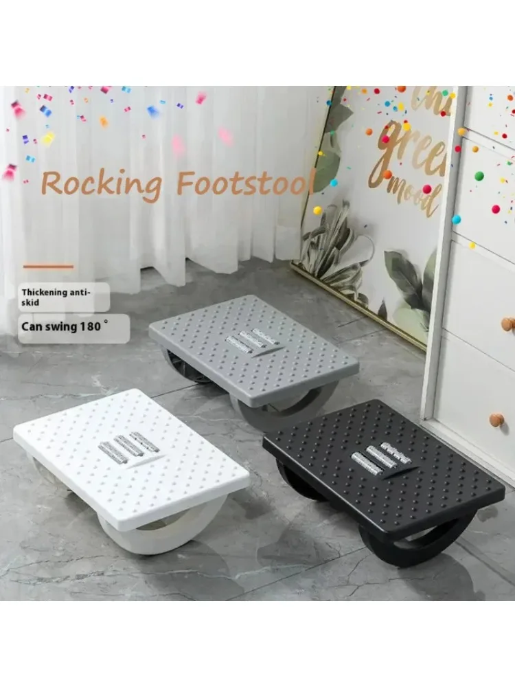 

Under The Table Foot Pedal Anti-twisting Legs Half-circle 180 ° Rocking Relaxation Leisure Stirrups Office Foot Pedal