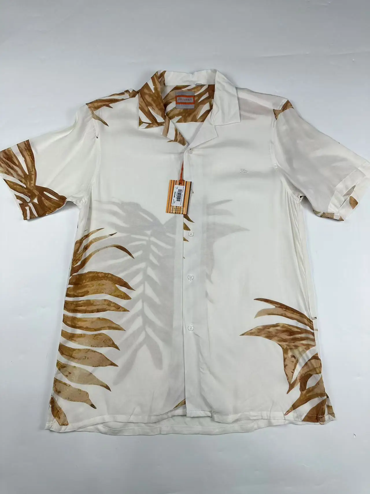 

Men's Summer Thin Outdoor Quick Dry Print Short Sleeve Shirt Hawaii Style Beach Large Size Half Sleeve Shirt Loose Fit Youth