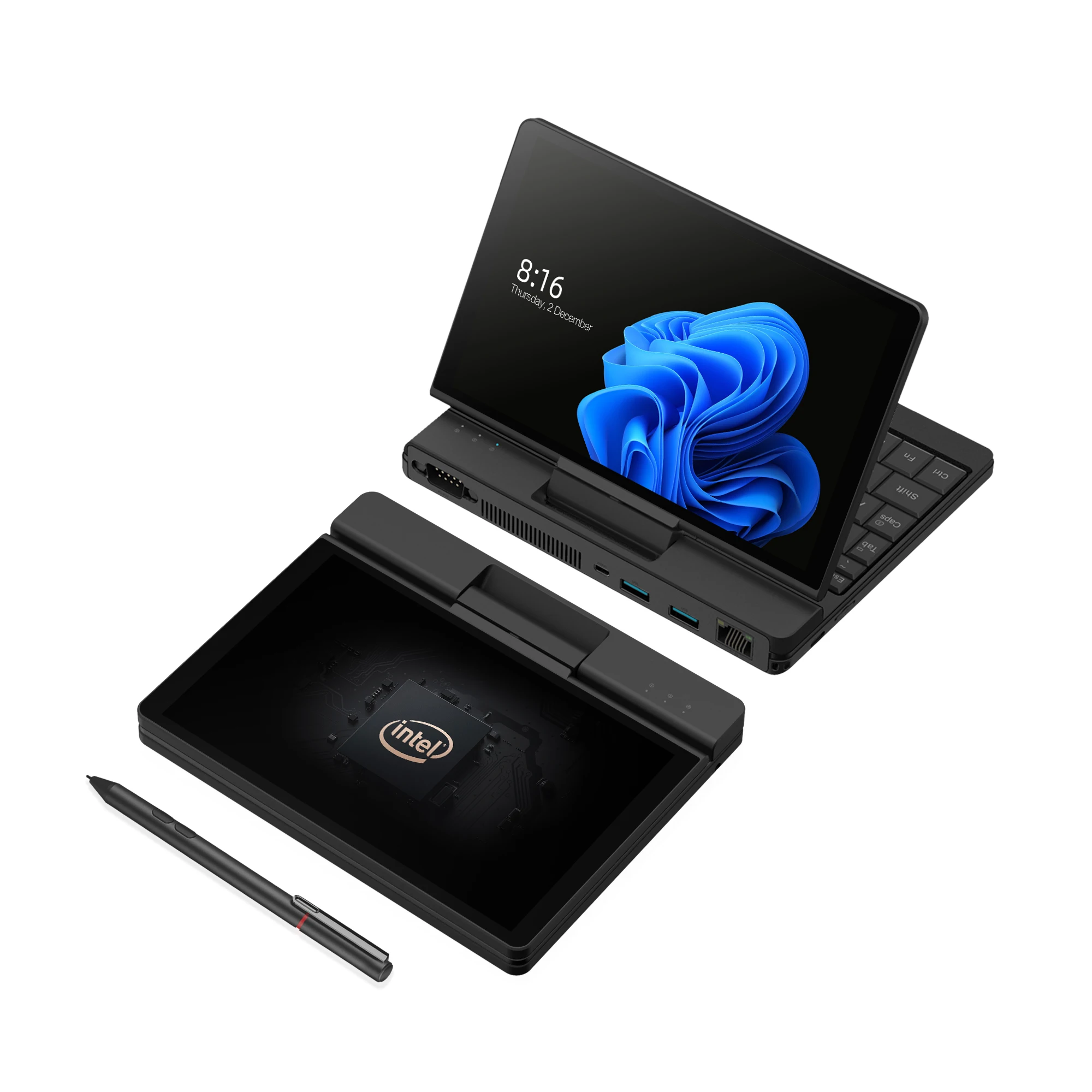 

CRELANDER One Netbook OneMix A1 Pro 7 Inch Pocket Laptop 16GB RAM 512GB SSD Core I3-1110G4 PC Portable Notebook Computer