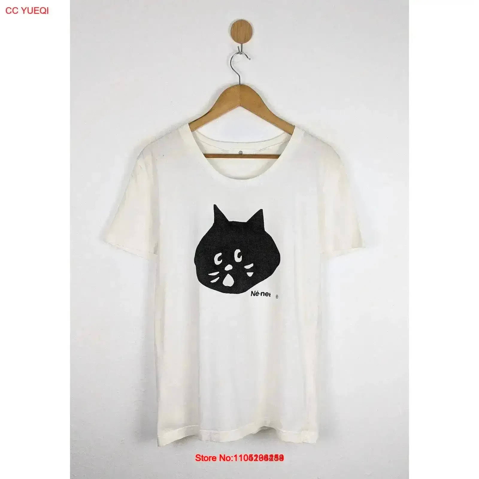 Ne neT T Shirt vintage Washed Stretched designer clothes Top For Everyday Wear Slightly Casual Soft streetwear Versatile