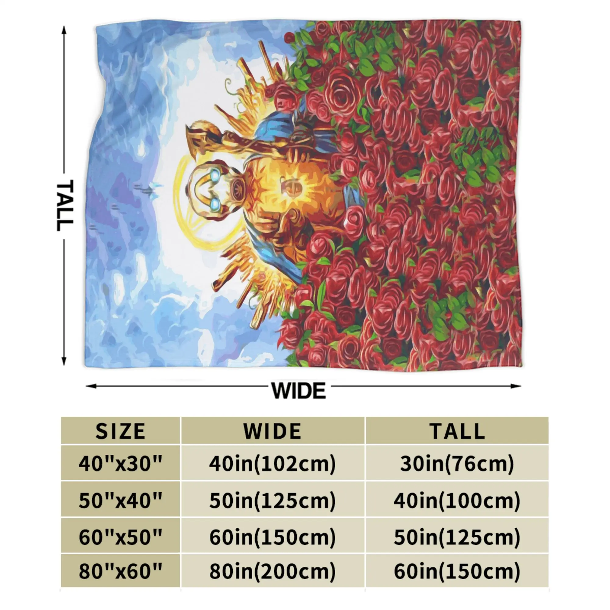 بطانية لعبة Borderlands 4 من الفلانيل للاسترخاء بطانية رمي ناعمة لحاف الأريكة
