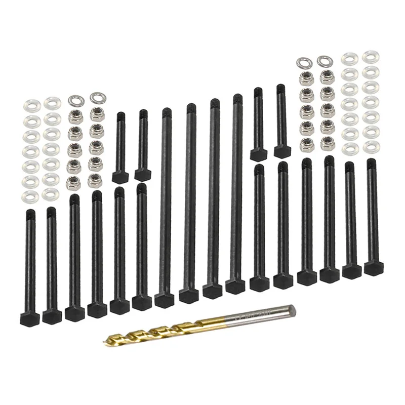 

High-Strength Metal A-Arm Pin, Anti-Breakage and Anti-Bending, Universal for Front and Rear Suspension, Easy to Install, Suitable for X6S/8S 1/5 Remote Control Model Bigfoot Vehicle Upgrade Accessories